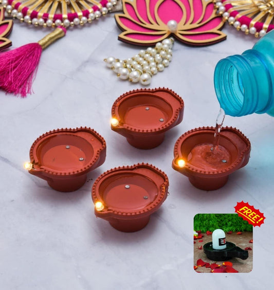 LED Light Water Sensor Diya | š„Free Water Sensing Shivlingš„